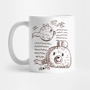 Hilda Sketchbook Woffs Mug